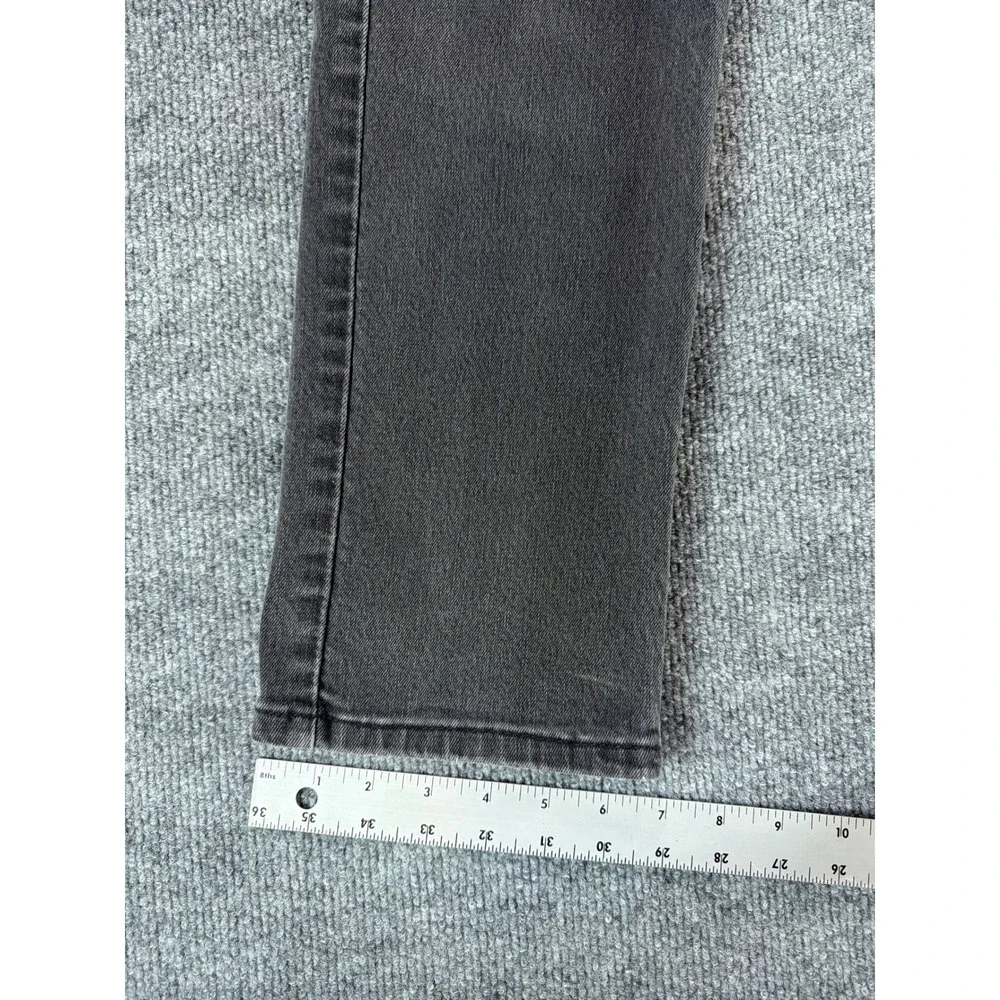 Levis 511 Slim Fit Jeans Mens 33x32 Faded Black Denim‎ Pants 04511-1907
